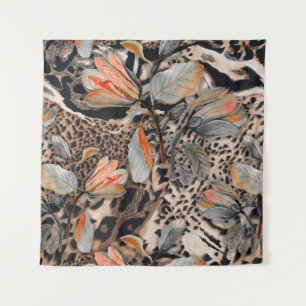 Tapiz Patrón de piel animal salvaje de África