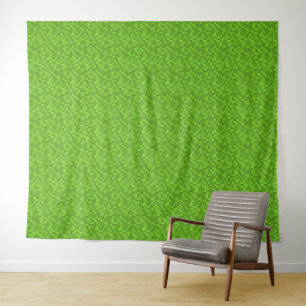 Tapiz Patrón de píxel verde retro de 8 bits para juegos