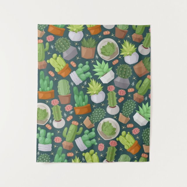 Tapiz Patrón de planta (Anverso)