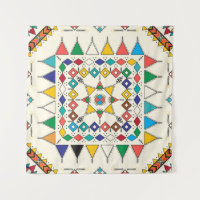 Patrón de repetición geométrica decorativa inspira