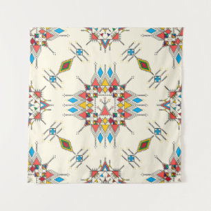 Tapiz Patrón de repetición geométrica decorativa inspira