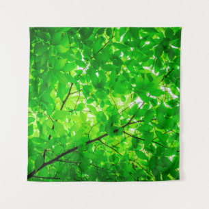 Tapiz Patrón de textura giratoria de hoja de árbol