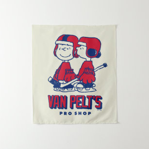 Tapiz Patrón de tienda Van Pelt's Hockey Club Pro