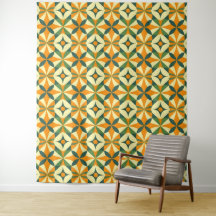 Patrón decorativo retro sin fisuras