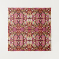 Patrón floral caótico y decorativo impecable