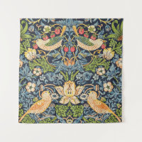 Patrón floral William Morris Strawberry Thef