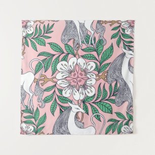 Tapiz Patrón Fox: singularidad vintage caprichosa