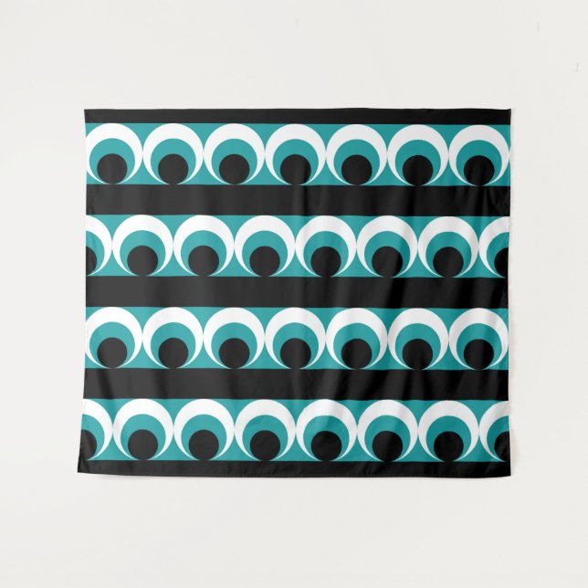 Tapiz Patrón geométrico (Anverso (horizontal))