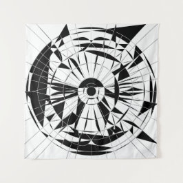 Tapiz Patrón geométrico de mandala