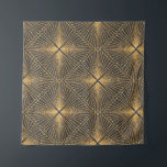 Tapiz Patrón Geométrico Sin Marea Art Deco. Elegante Wal<br><div class="desc">Patrón Geométrico Sin Marea Art Deco. Elegante Diseño de tapiz con Textura de Oro. Antecedentes Vintage abstractos. Ilustracion de época</div>