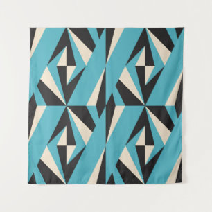 Tapiz Patrón geométrico uniforme abstracto moderno con t