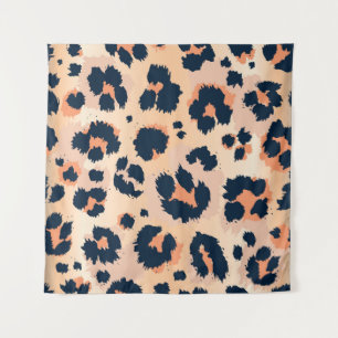 Tapiz Patrón Leopard: Funny Seamless Design