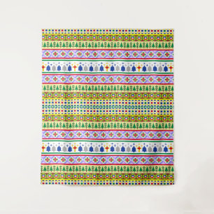 Tapiz Patrón Motif de navidades