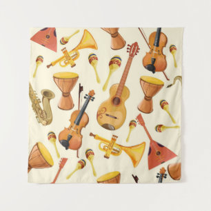 Tapiz Patrón musical
