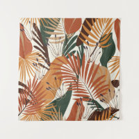 Patrón natural, plantas abstractas y caudal sin fo