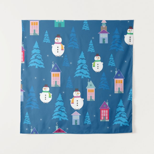 Tapiz Patrón navideño (Anverso)