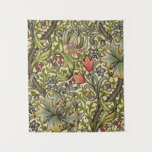 Tapiz Patrón restaurado de William Morris Golden Lily