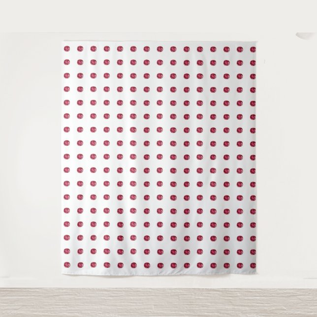 Tapiz Patrón rosa (Anverso)