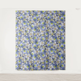 Tapiz Patrón sin costura de Columbines