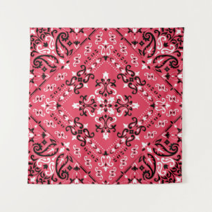 Tapiz Patrón sin foco basado en ornamento Paley Bandana