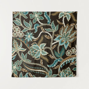 Tapiz Patrón sin foco con ele de adorno étnico japonés