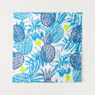 Tapiz Patrón sin foco con motivos tropicales