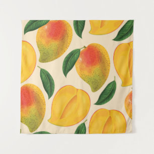 Tapiz Patrón sin foco de fruta de mango