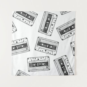 Tapiz Patrón sin inconvenientes con cassette compacto en