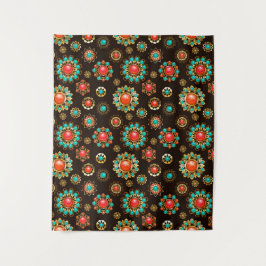 Tapiz Patrón sin problemas de los broches étnicos