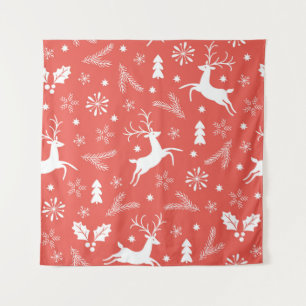 Tapiz Patrón sin problemas de Navidades festivos