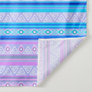 Tapiz patrón tribal étnico geométrico de indio americano