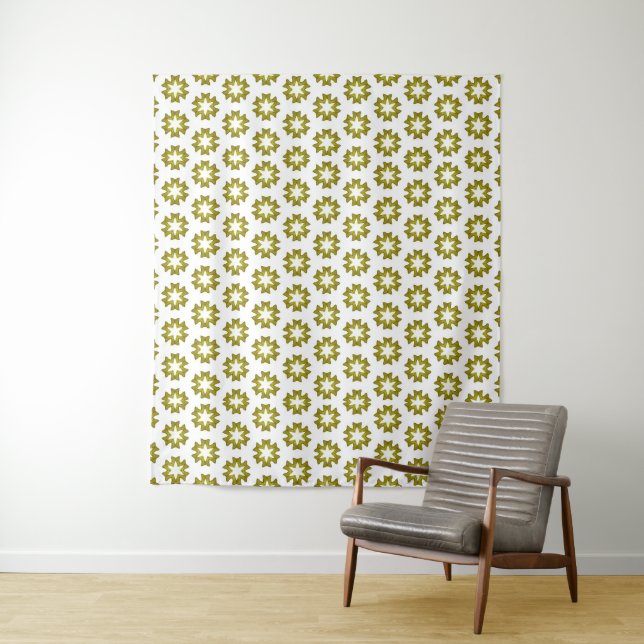 Tapiz Patrón verde oliva (In situ)