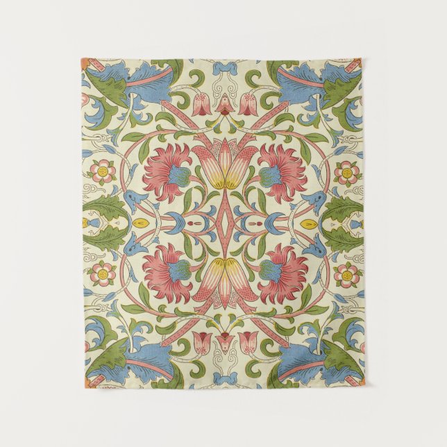 Tapiz Patrones florales de William Morris Loddon Blossom (Anverso)
