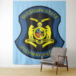 Tapiz Patrulla de Carreteras del Estado de Missouri