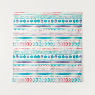 Tapiz Patte ornamental de la etnia tribal de las aguas s