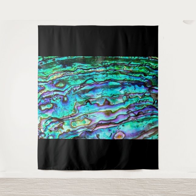 Tapiz Paua Shell Abalone Tapestry (Anverso)