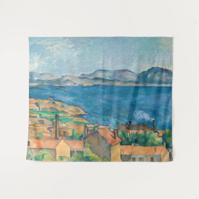 Tapiz Paul Cezanne - Bahía de Marsella, vista desde Esta (Anverso (horizontal))