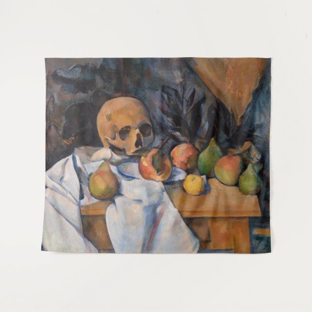 Tapiz Paul Cezanne - Bodegón con calavera (Anverso (horizontal))