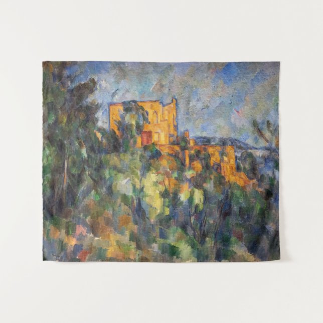 Tapiz Paul Cezanne - Castillo Negro (Anverso (horizontal))