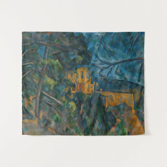 Tapiz Paul Cezanne - Chateau Noir (Anverso (horizontal))