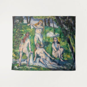 Tapiz Paul Cezanne - Cuatro Bañistas