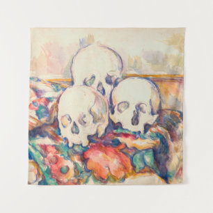 Tapiz Paul Cezanne - La acuarela de los tres cráneos