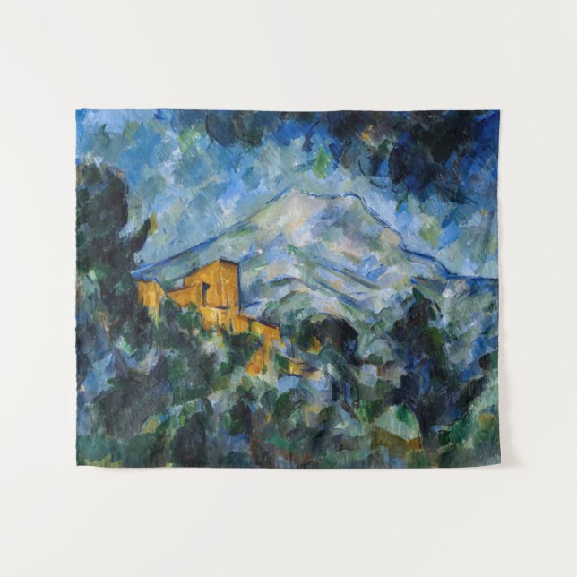 Tapiz Paul Cezanne - Mont Saint-Victoire y Chateau Noir (Anverso (horizontal))