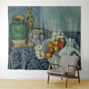 Tapiz Paul Cezanne - Todavía la vida con manzanas