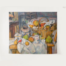 Paul Cezanne - Todavía la vida con una canasta