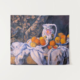 Tapiz Paul Cezanne - Todavía la vida con una cortina