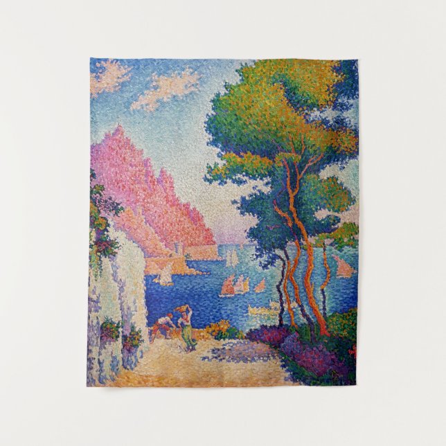 Tapiz Paul Signac - Capo di Noli (Anverso)
