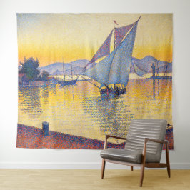 Tapiz Paul Signac - El puerto al atardecer, Opus 236