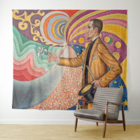Paul Signac - Retrato de M Felix Feneon, Opus 217