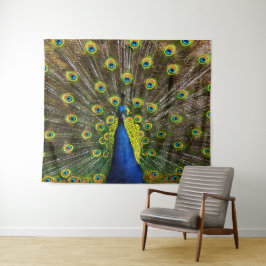 Tapiz Pavo de mar colorido